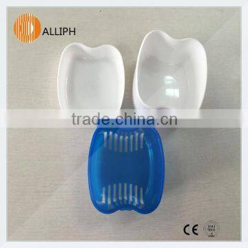 Dental Denture Case Box Container Orthodontic Retainer Mouth Tray
