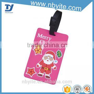 plastic luggage tags for Christmas gifts with all ponton