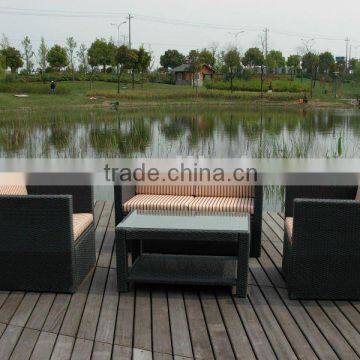 YHA004 4PCS RATTAN PATIO FURNITURE