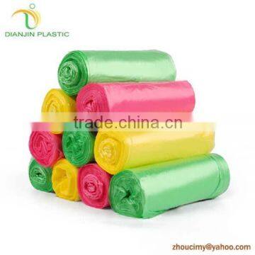 plastic garbage bag/ rubbish bags/trash bags on roll