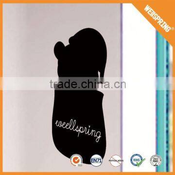 Best choice transparent prefossional made blackboard wall sticker