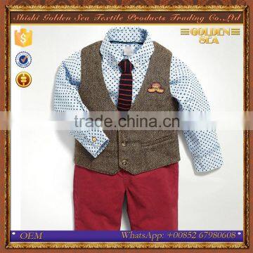 new coming wholesale fashion modern formal boys suits