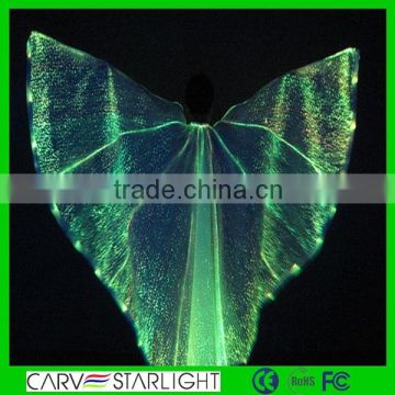 Luminous isis wings led belly dance wings glow-in-the-dark dance wings