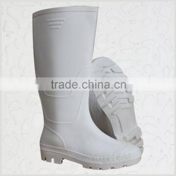 white pvc rain boots,wellington boots,rain shoes,pvc rain boot for food industry