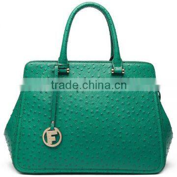 Original Design cheap beautiful ladies handbags with ostrich leather