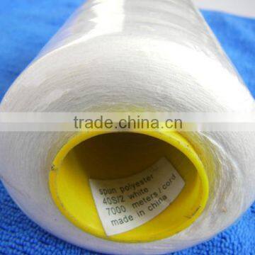 100% spun polyester sew thread for sewing bed sheet