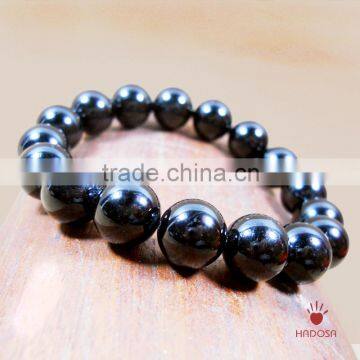 Black tourmaline stone, Black tourmaline bracelets ,Black tourmaline stone bracelet grade AAA,