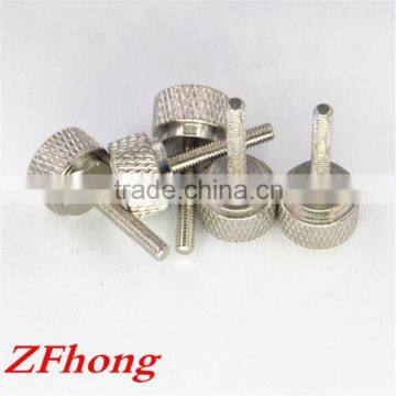 m1 - M10 Carbon Steel With Nickel Plated Step Shoulder Knob Hand Tighten Screw photo-4