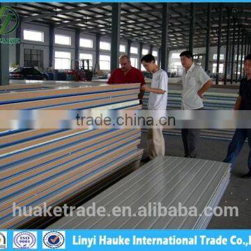 200mm pu polyurethane sandwich panel with bitzer compressor unit