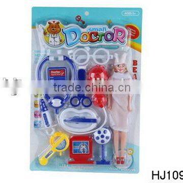 Promotion Toys Eco-friendly Plastic Doctor Play Set 12pcs photo-4