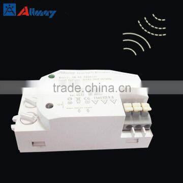 5.8Ghz Microwave sensor switch for led lamp wall mounted adjustable distance time light switch