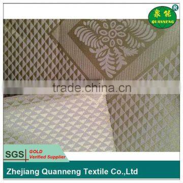 Printed 100% polyester tricot knitted fabric for mattress