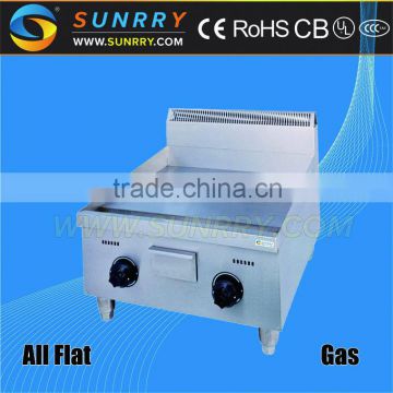 Commercial gas stove griddle equipment with griddle pan (SY-GR565B SUNRRY)