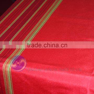 100% Polyester Jacquard Dinning Wedding Table Cloth photo-4