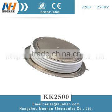 KK2500 2200-2500v 2500A Fast Thyristor Fast Switching Thyristor