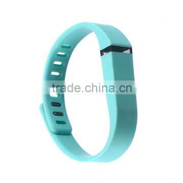 16 solid color available TPU+TPE material fitbit flex replacement bands with factory price