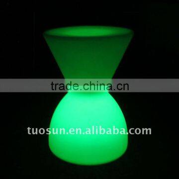 battery operated square led chair