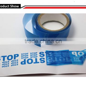 Anti-tampering security bag sealing tapes