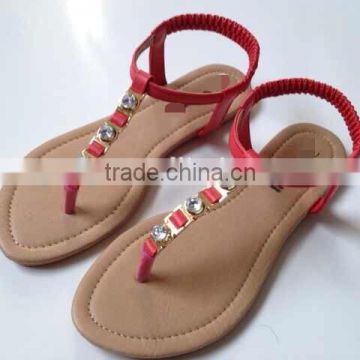 YT Comfortable Wholesale Fashion Flat Woman Sandals New Design