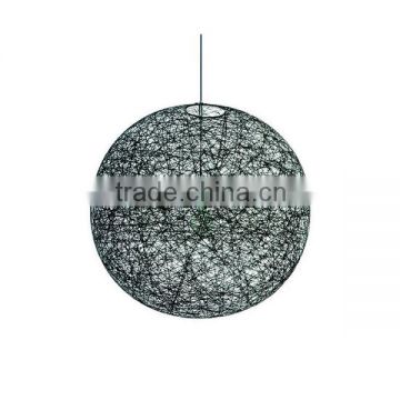 restaurant fiber hanging light in white or black color