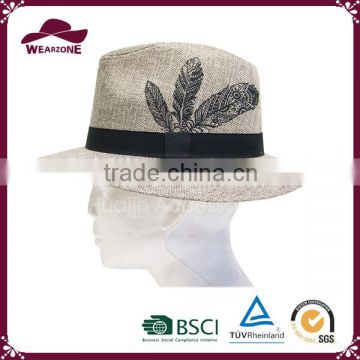 Gentlmen fashion fedora panama hat