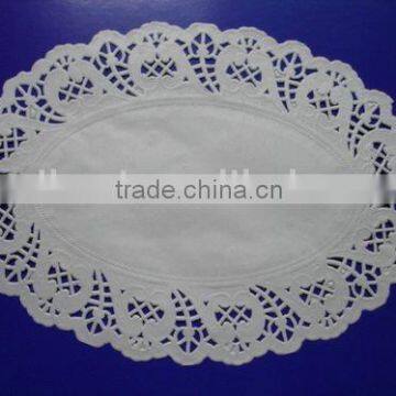 oval paper doilies/disposable paper doilies/roval paper doily