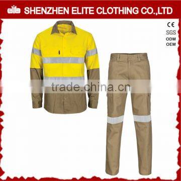 professional safety antistatic fluorescent engineering uniform workwear