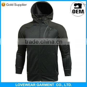 Wholesale cheapest plain 100% polyester fleece pullover zipper hoodies with custom logo