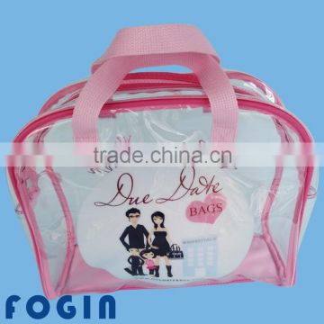 Making pvc beach bag for customers