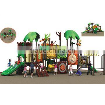 Primeval-forest style plastic outdoor amusement with 18 optional site sizes