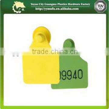 High quality veterinary equipments plastic cow ear tag for livestock