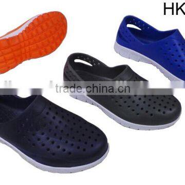 2016 new mould Men Sport Clog, fashion design nude men eva sport clog ,soft nude men eva casual clog shoes