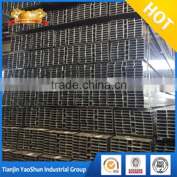 40x80 50x100 60x80 pre galvanized square rectangle steel pipe tube hollow section