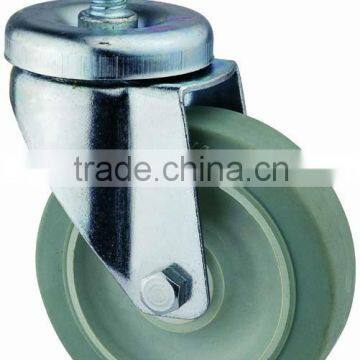 22 Series Double Ball Raceway Structure Stem Swivel TPR caster