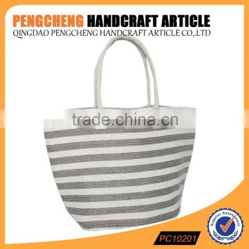 Fashion beautiful tote bag paper straw handbag manufacturers