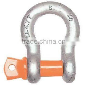 AS2741 grade s bow shackle with screw pins