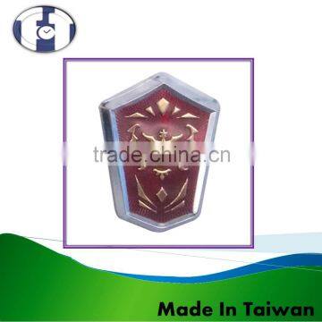 Titanium White Car Aluminum Classical Brand Epoxy Sticker photo-2