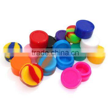 32*18mm 5ml silicone container,Food Grade Non-stick Customized Silicone Jars Dab Wax Container