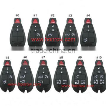 New arrived Chrysler 11pcs remote key with 315mhz