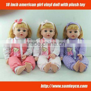 18 inch vinyl dolls for girls