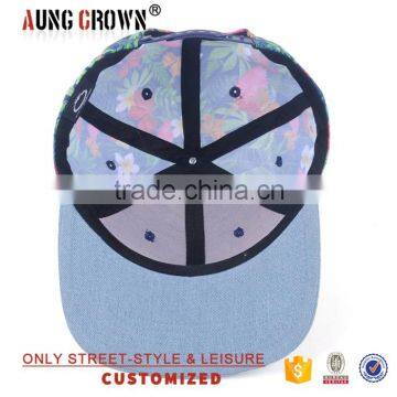 Promotional Snapback Hat/wholesale Fashion Hat/floral Snapback Hat photo-6