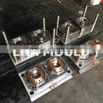 Taizhou yoghourt bucket plastic injection mould.