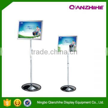 Convenient Exhibition Snap Frame Rotating Menu Sign Holder Display Standing