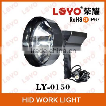 Hot sale HID remote searchlight, HID search light hunting fishing lights