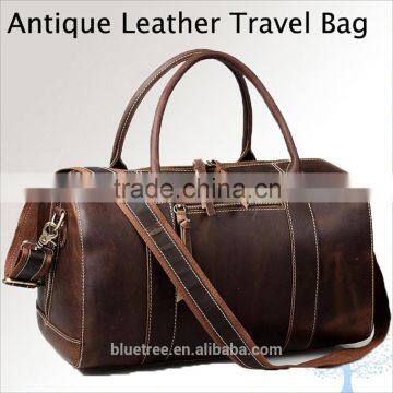Vintage Handmade Antique Leather Travel Bag & 2016 new products