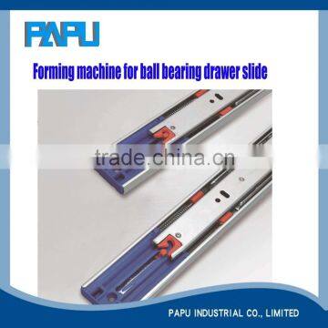 Heavy duty drawer slide manufactory, 51mm ball bearing drawer slide, roller forming machine of ball bearing slide
