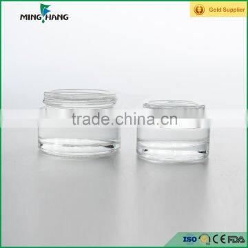 Frosted Galss Cosmetic Jar for Cream photo-3