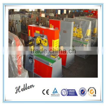 Customized shearing and notching ironworker machine