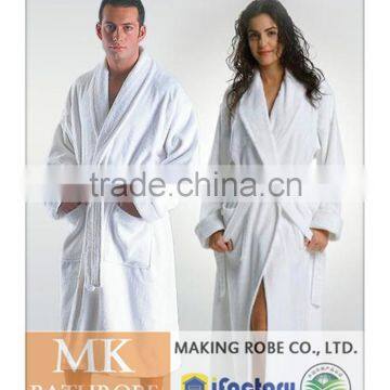 2016 Hot Selling Sexy Cheap Bathrobe 100% Cotton photo-3