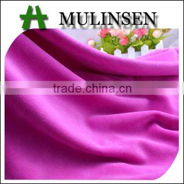 Shaoxing Mulinsen hot sale fashion thick knit fabric velour